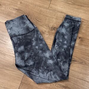 90 Degree Gray Tie-Dye Leggings